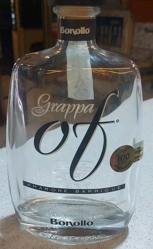 Bottiglia vuota grappa - vuota,