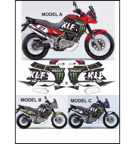 Adesivi kle 500 rally kit - rally,