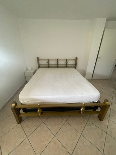 Letto matrimoniale ottone - matrimoniale, in