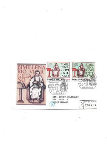 Vaticano fdc venetia - venetia, ,serie