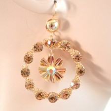 Orecchini donna oro dorati