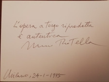 Mimmo Rotella anni 50 " Villa Borghese " lotto : 3 grandi dipinti ad olio