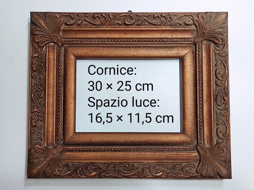 Cornice stile antica - , dorata