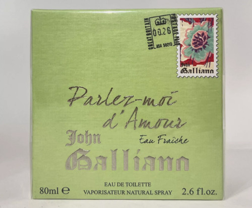 John galliano parlez moi - john,