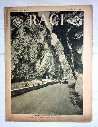 Raci 1932 settimanale - raci, n.