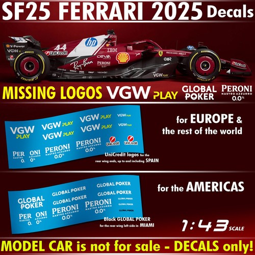 Decalcomanie ferrari 2025 - decalcomanie,