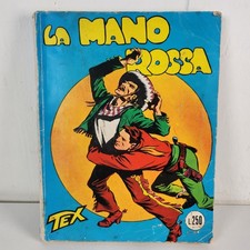 Tex numero mano - mano, rossa