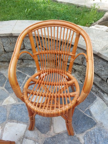 Sedia con braccioli legno - con, in