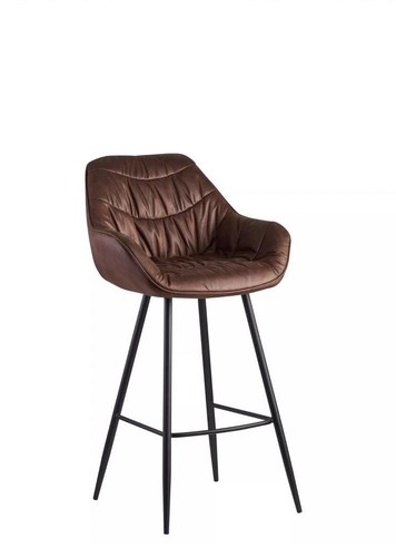 Sgabello bar milano marrone - sgabello, da