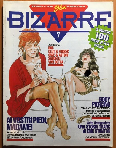 Blue bizarre rivista a - blue, 7