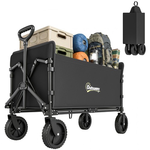 Outsunny carrello giardino - carrello,