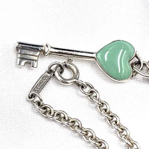 Collana catena ciondolo - , chiave