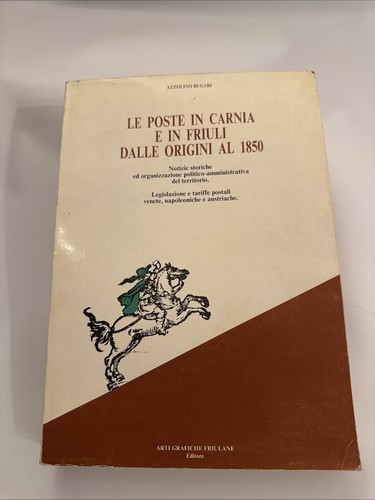 Raro libro poste carnia e - poste,