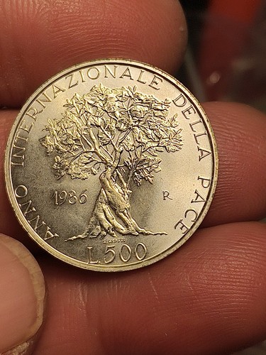 Fdc 500 lire - fdc, argento