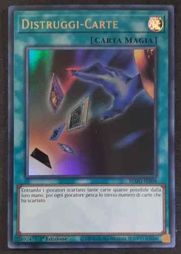 Distruggi carte ultra rara - distruggi, in