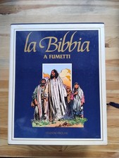 La Bibbia a fumetti AA VV opera completa in cofanetto 1985 Edizioni Paoline