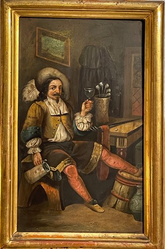 Dipinto antico metallo - antico,