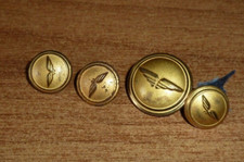 Lotto 4 Bottoni per uniforme truppa - Aeronautica Militare - anni 50 - USATI