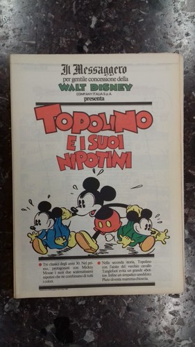 Topolino messaggero - messaggero,,
