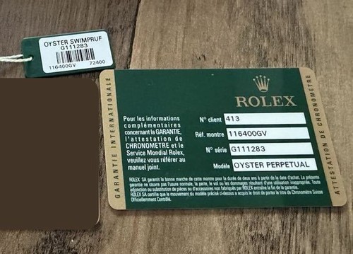 Originale rolex 116400 - rolex,