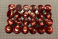 BOTTONI IN MADREPERLA ROSSI