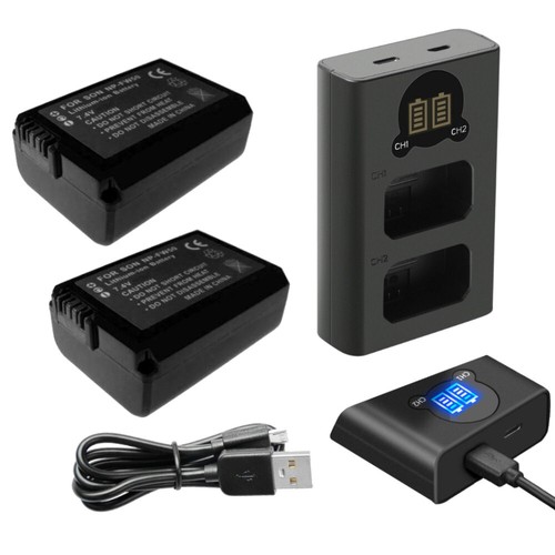 Caricabatteria doppio lcd 2x - caricabatteria,