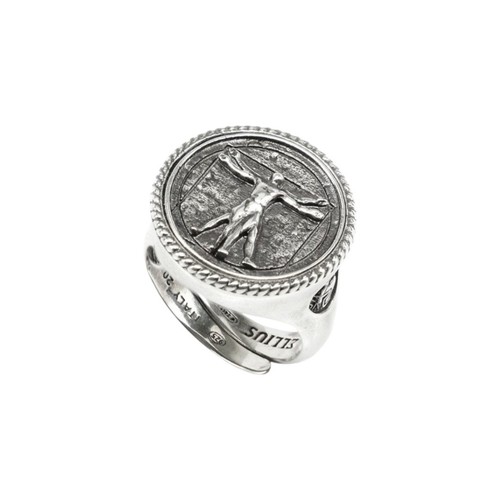 Anello ellius uomo - ellius, vitruviano