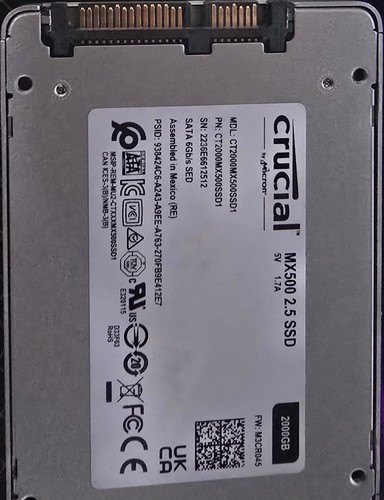 Ssd crucial mx500 - crucial,