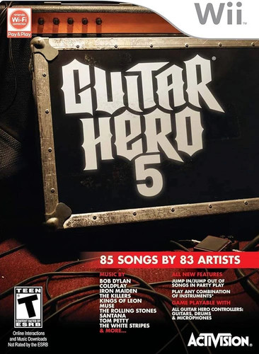Gioco guitar hero per - hero, 5