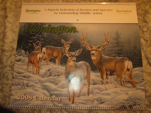 Calendario remington 2008 - remington,