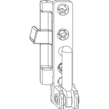 Maco Multi cuscinetto angolare DT130 per finestre in legno a destra, aria (z2P)