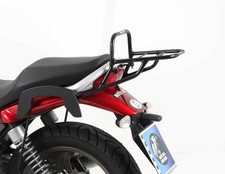 Portapacchi tubolare portapacchi nero per Moto Guzzi Breva V 750 ie (2003-2013)