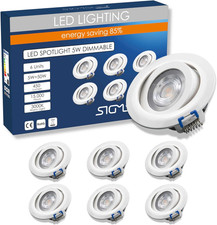 , 6 Faretti Led Da Incasso per