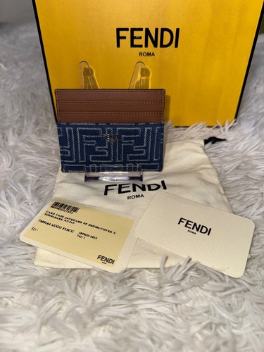Fendi porta carte jacquard - fendi,