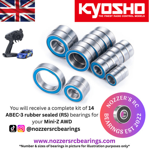 Kit cuscinetti completo kyosho - kit,