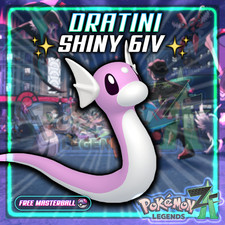 Pokemon Legends ZA - 6IV Shiny Dratini (Legends Z-A) - CUSTOM OT