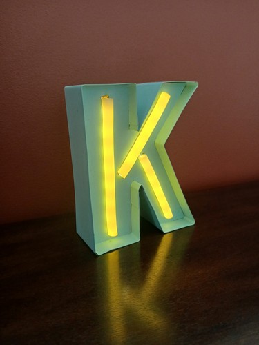 Lettera neon illuminazione - neon,