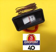 TERMOMETRO RETTANGOLARE +20 +70°C CEWAL APR87 BULBO CAPILLARE