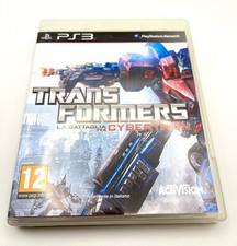 Transformers Cybertron Ps3 Sony PlayStation Testato Funzionante Italiano  ??