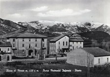 ROCCA DI MEZZO - OPERA MATERNITA' INFANZIA PINETA cartolina spedita nel 1958 G35
