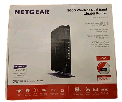 Netgear n600 wndr3700 router - netgear,