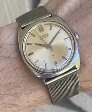 Orologio Roamer Rotopower 44 Breveto Svizzero Automatico Cassa Ammortizzata Orologio Sportivo 1960