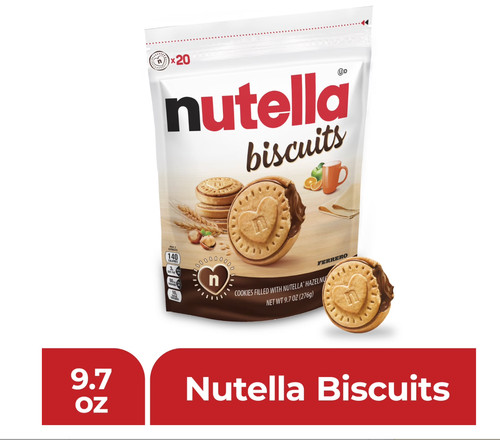 Biscotti alla nutella ripieni - biscotti,