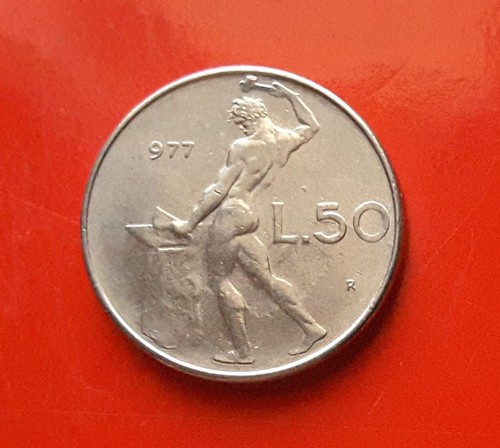 Lire 1977 errore - 50,