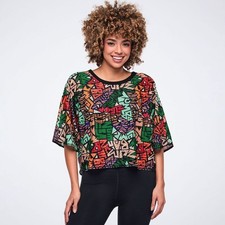 Zumba wildbeat boxy dolman - wildbeat,