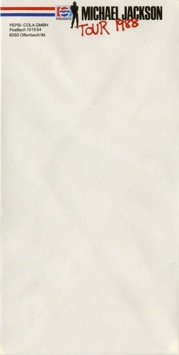Michael jackson envelope - michael, /