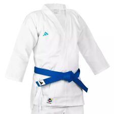 Tuta Karate Adidas Bambini WKF Approvata AdiStart Bianca Uniforme Studente Bambini Gi