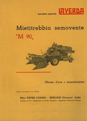 Mietitrebbia laverda 90 - m,