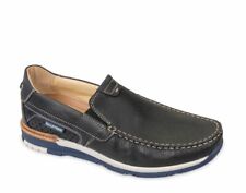 Scarpe mocassini Valleverde 13823 pelle blu Listino 