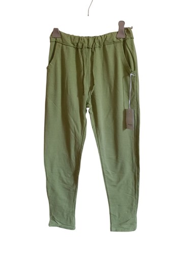 Pantaloni tuta donna verde